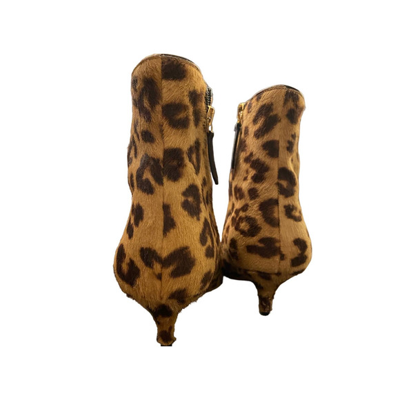 AQUAZZURA Women’s Quant haircalf ankle booties boots Zip / Italy / Sz 36.5 Sz 6 - Picture 3 of 9